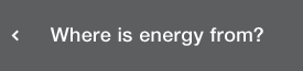 Where is energy from?